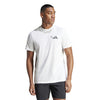 Adidas Tennis Play Graphic Tee (M) (White)