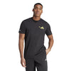 Adidas Tennis Play Graphic Tee (M) (Black)