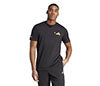 Adidas Tennis Play Graphic Tee (M) (Black)