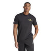 Adidas Tennis Play Graphic Tee (M) (Black)