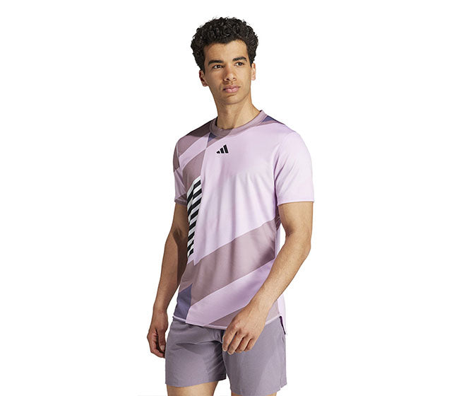 Adidas Freelift Reversible Pro Tee (M) (Bliss Lilac)