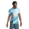 Adidas Freelift Reversible Pro Tee (M) (Flash Aqua)