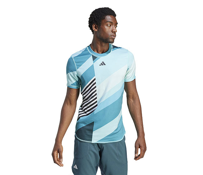 Adidas Freelift Reversible Pro Tee (M) (Flash Aqua)