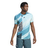 Adidas Freelift Reversible Pro Tee (M) (Flash Aqua)