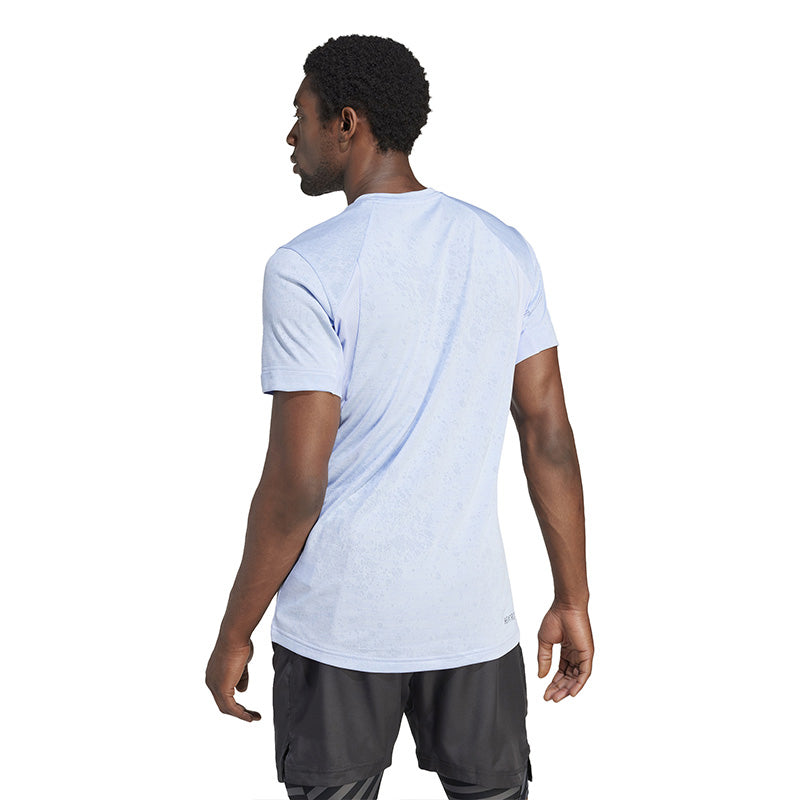 Adidas Tennis Freelift Tee (M) (Blue Dawn)