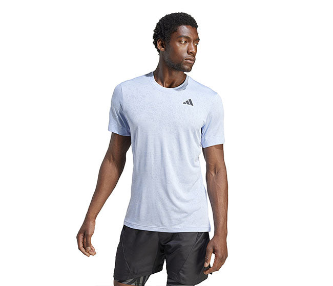 Adidas Tennis Freelift Tee (M) (Blue Dawn)