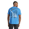 Adidas Tennis Us Open Graphic Tee (M) (Royal)