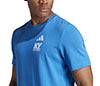 Adidas Tennis Us Open Graphic Tee (M) (Royal)