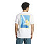 Adidas Tennis Clubhouse Graphic Tee (M) (White)