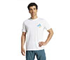 Adidas Tennis Clubhouse Graphic Tee (M) (White)
