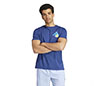 Adidas Tennis Clubhouse Graphic Tee (M) (Indigo)