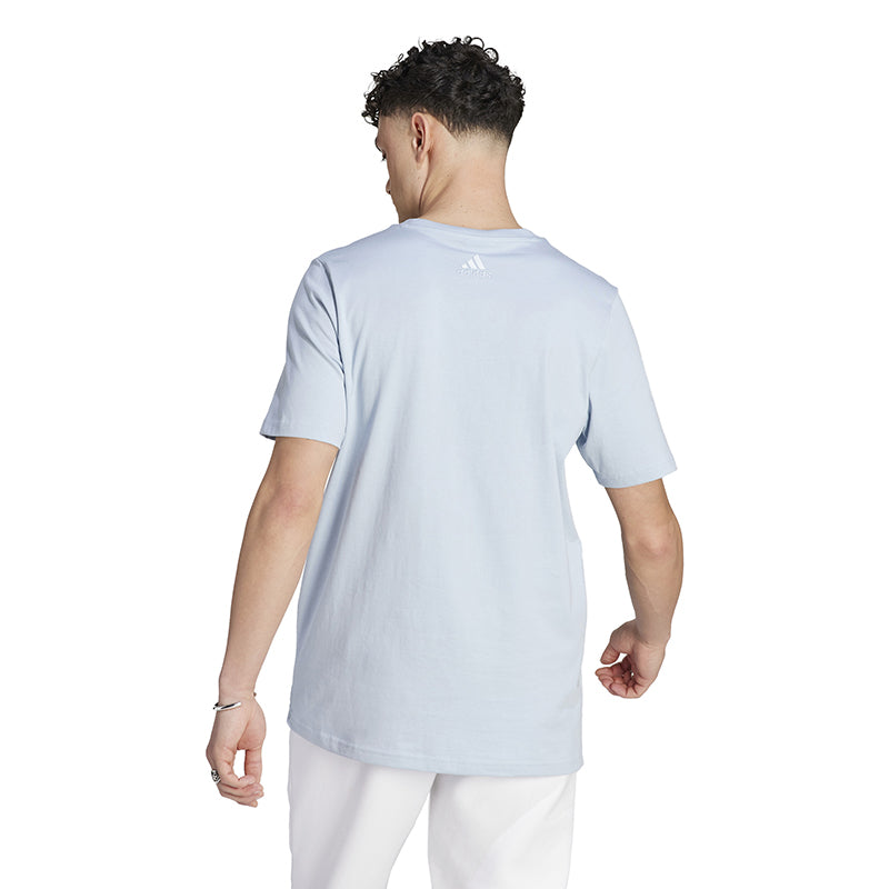 Adidas Essentials Big Logo Tee (M) (Wonder Blue)