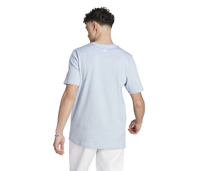 Adidas Essentials Big Logo Tee (M) (Wonder Blue)