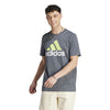 Adidas Essentials Big Logo Tee (M) (Dark Grey)