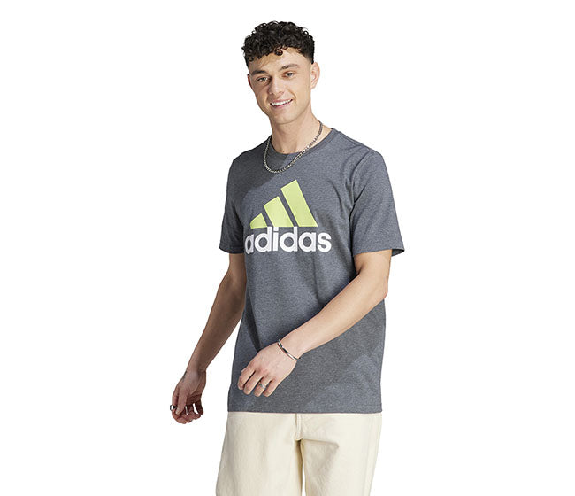 Adidas Essentials Big Logo Tee (M) (Dark Grey)