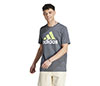 Adidas Essentials Big Logo Tee (M) (Dark Grey)
