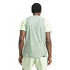 Adidas Mesh Layering Pro Tee (M) (Silver Green)