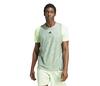 Adidas Mesh Layering Pro Tee (M) (Silver Green)