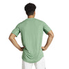 Adidas Club 3 Stripe Tee (M) (Green)
