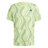 Adidas Club Graphic Tee (M) (Lime)