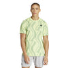Adidas Club Graphic Tee (M) (Lime)