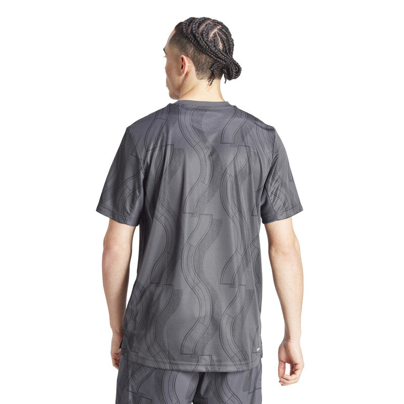 Adidas Club Graphic Tee (M) (Carbon)