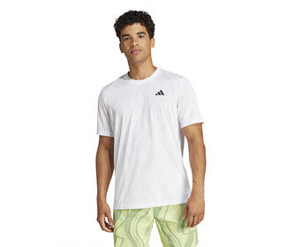 Adidas Club Graphic Tee (M) (White)