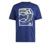 Adidas Tennis Play Graphic Tee (M) (Dark Blue)