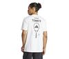 Adidas Tennis Category Graphic Tee (M) (White)