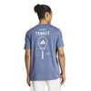 Adidas Tennis Category Graphic Tee (M) (Preloved Ink)