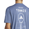 Adidas Tennis Category Graphic Tee (M) (Preloved Ink)