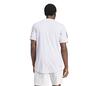 Adidas Club 3 Stripe Tee (M) (Silver Dawn)