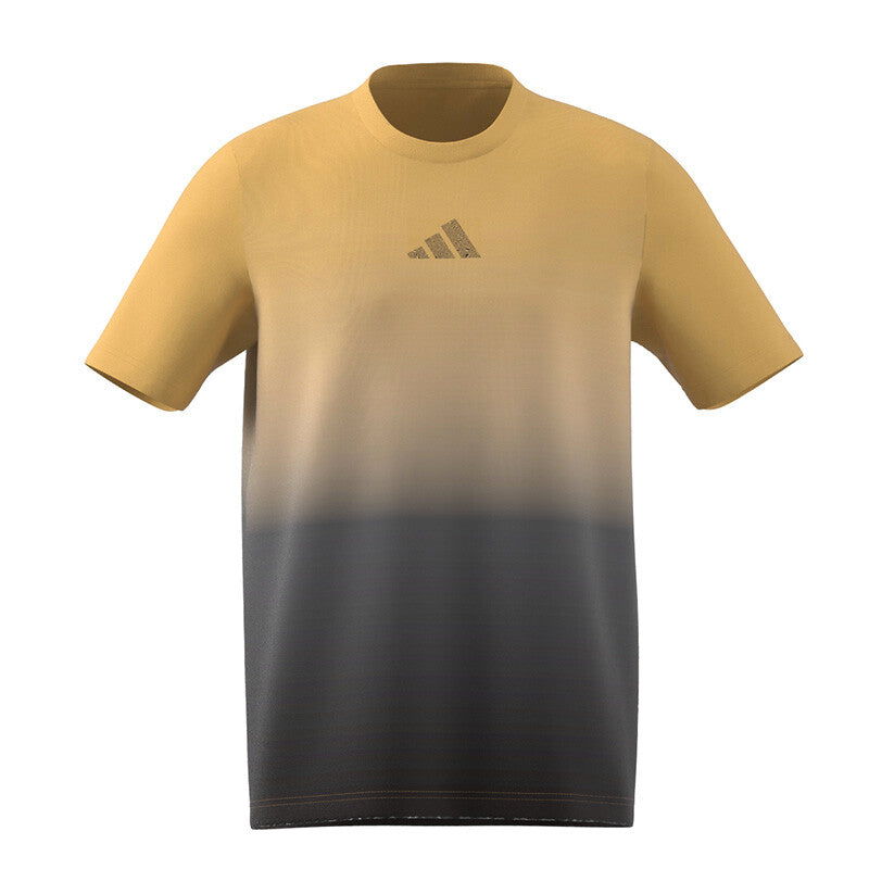 Adidas Tennis Court Angles Graphic Tee (M) (Semi Spark)