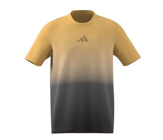 Adidas Tennis Court Angles Graphic Tee (M) (Semi Spark)