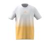 Adidas Tennis Court Angles Graphic Tee (M) (White)