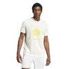Adidas Tennis Arc De Ball Graphic Tee (M) (Ivory)