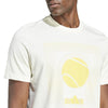 Adidas Tennis Arc De Ball Graphic Tee (M) (Ivory)