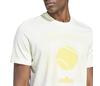 Adidas Tennis Arc De Ball Graphic Tee (M) (Ivory)
