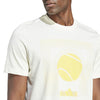Adidas Tennis Arc De Ball Graphic Tee (M) (Ivory)