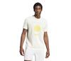 Adidas Tennis Arc De Ball Graphic Tee (M) (Ivory)