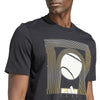Adidas Tennis Arc De Ball Graphic Tee (M) (Black)