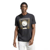 Adidas Tennis Arc De Ball Graphic Tee (M) (Black)