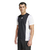 Adidas Freelift Pro Ribbed Tee (M) (Black/White)