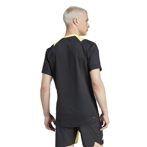 Adidas Freelift Pro Ribbed Tee (M) (Spark/Black)