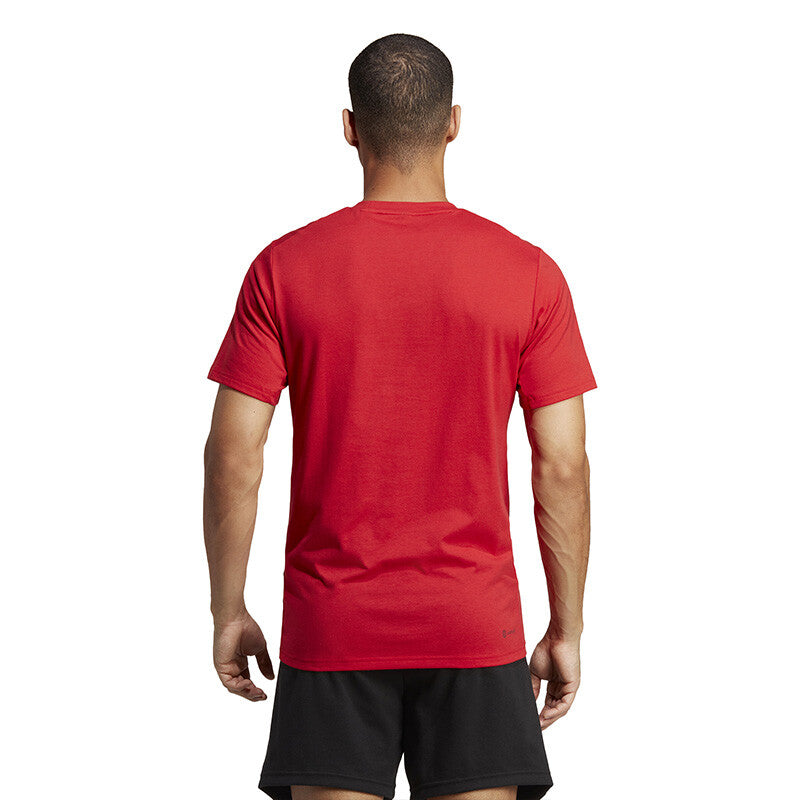 Adidas Train Essentials Feelready Tee (M) (Red)