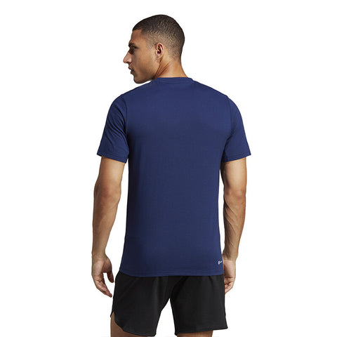 Adidas Train Essentials Feelready Tee (M) (Dark Blue)