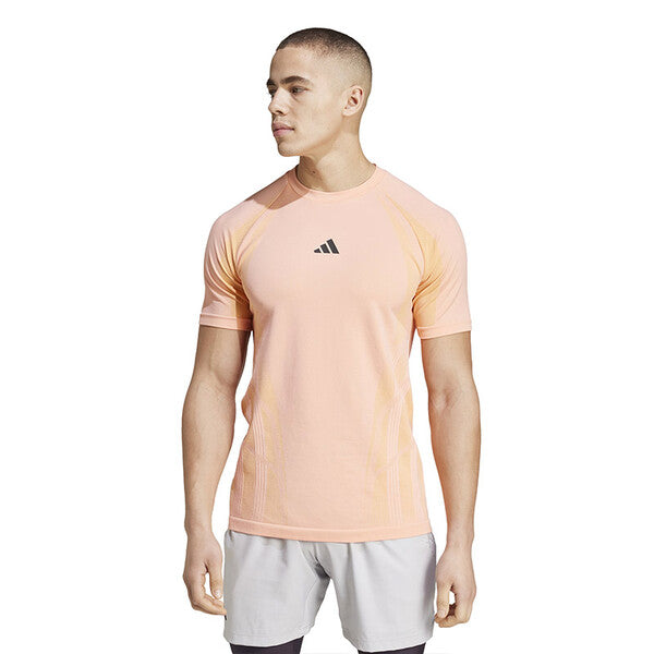 Adidas Seamless Freelift Tee Pro (M) (Pink Spark)