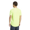 Adidas Club 3 Stripe Tee (M) (Lucid Lemon)