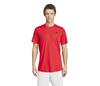 Adidas Club 3 Stripe Tee (M) (Better Scarlet)