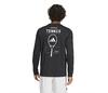 Adidas Tennis Category Graphic Long Sleeve Tee (M) (Black)